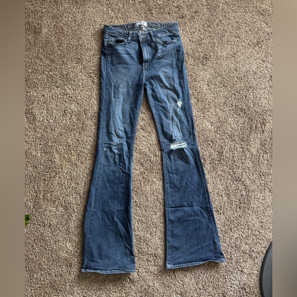 Paige High Rise Bell Canyon Flare Jeans